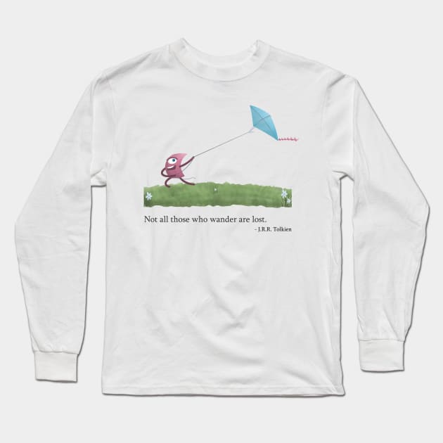 Wander Long Sleeve T-Shirt by marcusmattingly